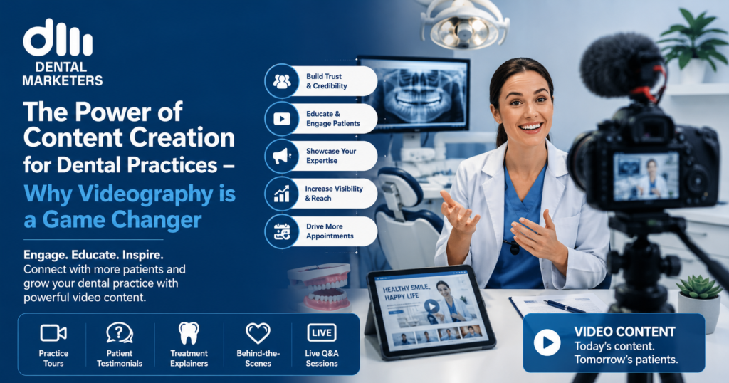 The Power of Content Creation for Dental Practices - Why Videography is a Game Changer