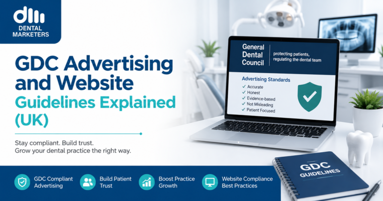 GDC Advertising and Website Guidelines Explained (UK)