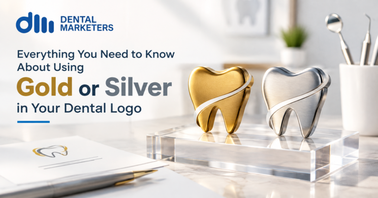 Gold or Silver in Your Dental Logo